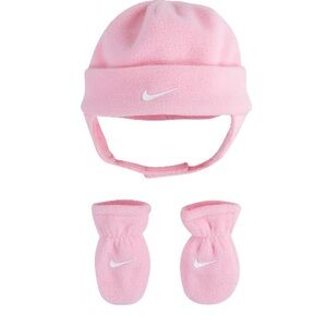🌸Nike Toddler Hat & Mittens Set